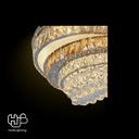 โคมไฟเพดาน CEILING คริสตัล 81019-600 กลม HUB LIGHTING