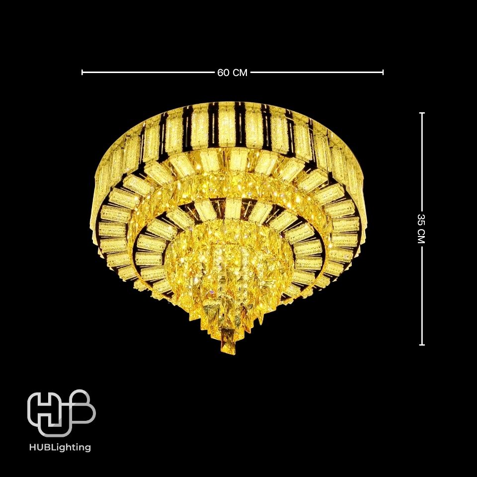 โคมไฟเพดาน CEILING คริสตัล 38004-600 HUB LIGHTING