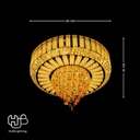 โคมไฟเพดาน CEILING คริสตัล 81079-600 กลม HUB LIGHTING