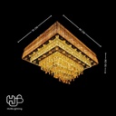 โคมไฟเพดาน CEILING คริสตัล 38079 SQUARE (900x700) HUB LIGHTING