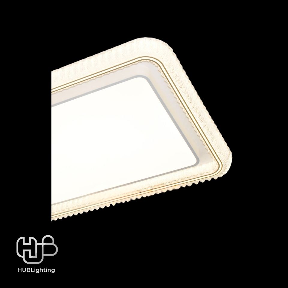 โคมไฟเพดาน CEILING LED 3562 RECTANGLE (1100x700) 3 Color HUB LIGHTING
