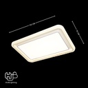 โคมไฟเพดาน CEILING LED 3562 RECTANGLE (1100x700) 3 Color HUB LIGHTING