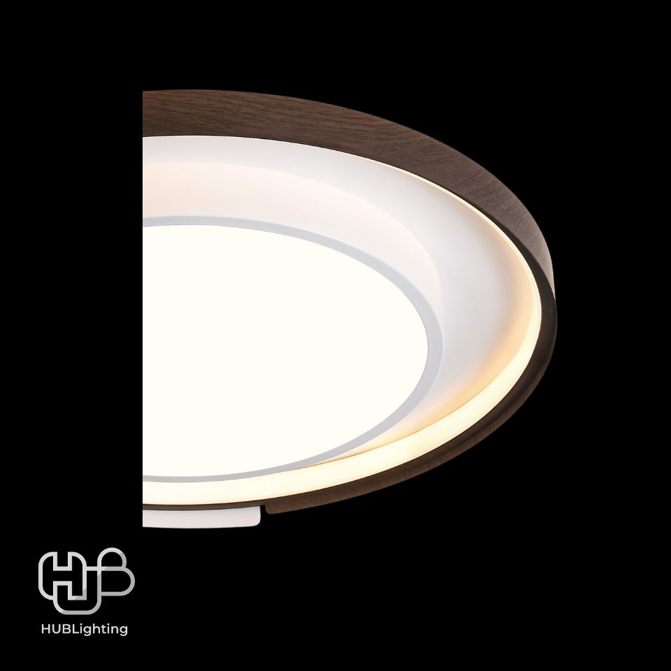 โคมไฟเพดาน CEILING LED 9868 CIRCLE (600) 3 Color HUB LIGHTING