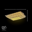 โคมไฟเพดาน CEILING คริสตัล 61232 RECTANGLE (900x700) HUB LIGHTING