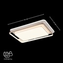 โคมไฟเพดาน CEILING LED 9666 RECTANGLE (1100x700) 3 Color HUB LIGHTING