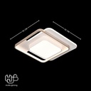 โคมไฟเพดาน CEILING LED 9666 SQUARE (550x550) 3 Color HUB LIGHTING
