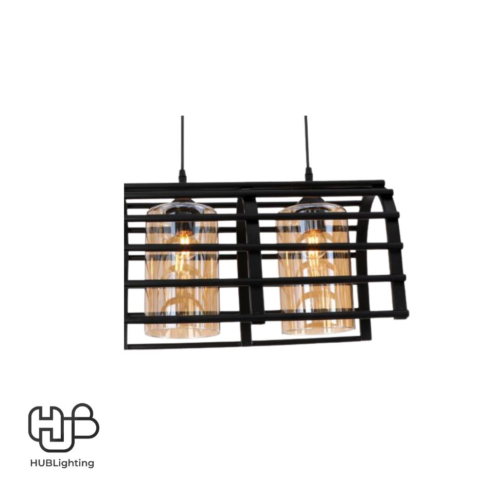 โคมไฟเพดาน PENDENT 3 ช่อ 6451-3 E27 HUB LIGHTING