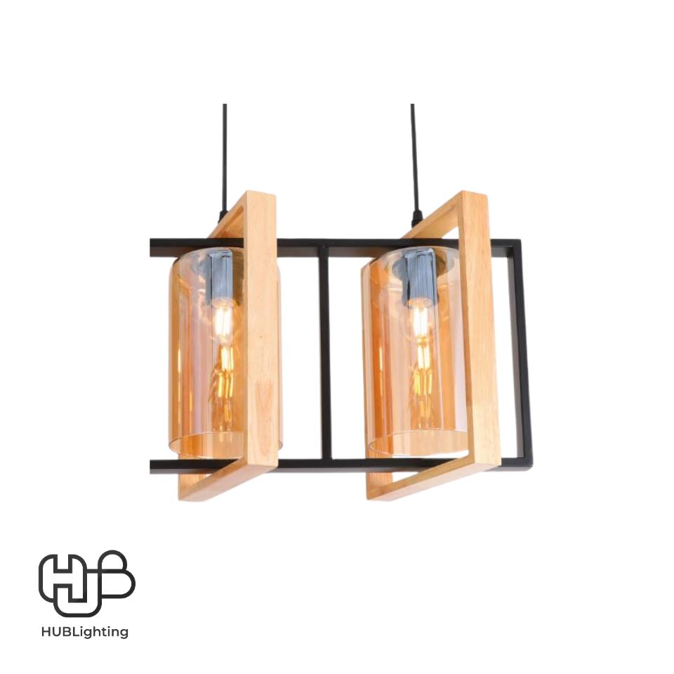 โคมไฟเพดาน PENDENT 3 ช่อ 6469-3 E27 HUB LIGHTING