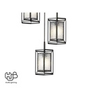 โคมไฟเพดาน PENDENT 3 ช่อ 655-3 BK E27 HUB LIGHTING