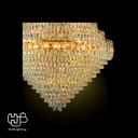 โคมไฟเพดาน CHANDELIER คริสตัล 6064-800 GD 29x E14 HUB LIGHTING