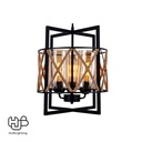 โคมไฟเพดาน PENDENT 3 ช่อ 680-3 BK E27 HUB LIGHTING