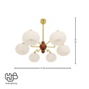 โคมไฟเพดาน PENDENT ช่อ 36460-6 E27 HUB LIGHTING