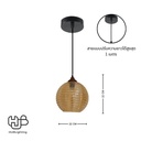 โคมไฟเพดาน PENDENT เดี่ยว 1089-1 HUB LIGHTING