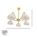 โคมไฟเพดาน PENDENT ช่อ 36090-5 E27 HUB LIGHTING