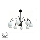 โคมไฟเพดาน PENDENT ช่อ 36426-8 E27 HUB LIGHTING