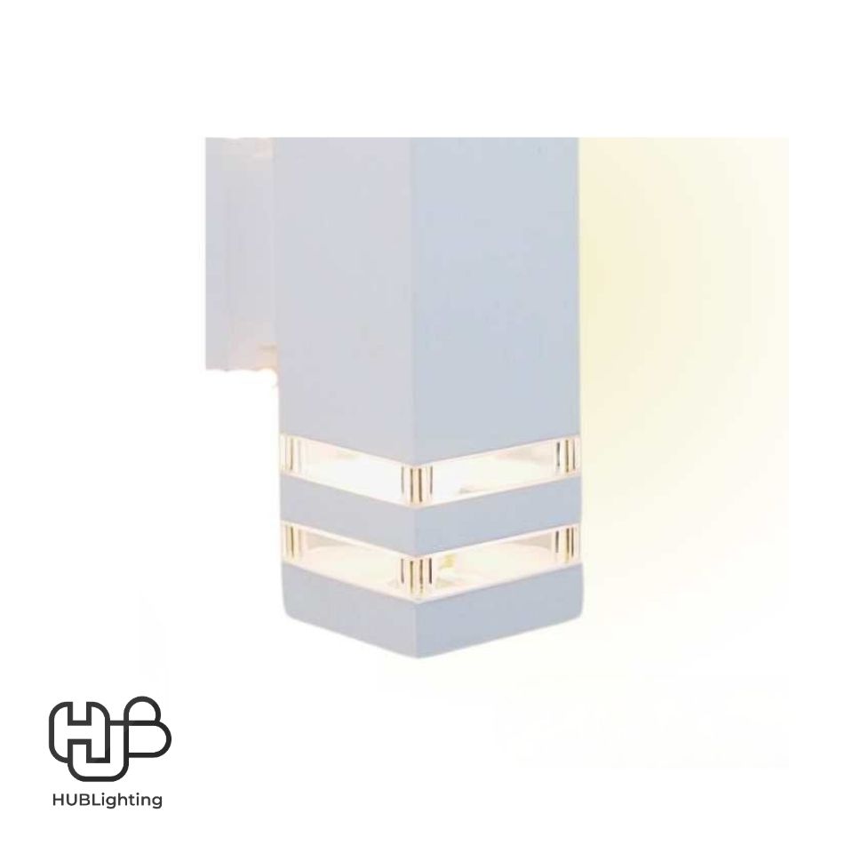 โคมไฟผนังภายนอก A2406 WH ขาว HUB LIGHTING