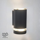 โคมไฟผนังภายนอก A0405 BK ดำ HUB LIGHTING