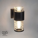 โคมไฟผนังภายนอก A1002 BK ดำ HUB LIGHTING