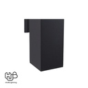 โคมไฟผนังภายนอก A1306 BK ดำ HUB LIGHTING