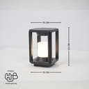 โคมไฟสนาม หัวเสา PY601 HUB LIGHTING