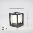 โคมไฟสนาม หัวเสา YH-201 1PC/150 HUB LIGHTING