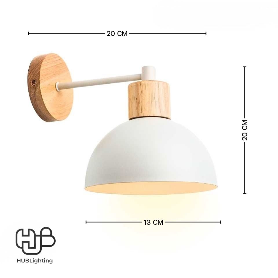 โคมไฟผนังภายใน 1155 WH HUB LIGHTING
