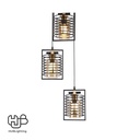 โคมไฟเพดาน PENDENT 3 ช่อ 5566-3 E27 HUB LIGHTING