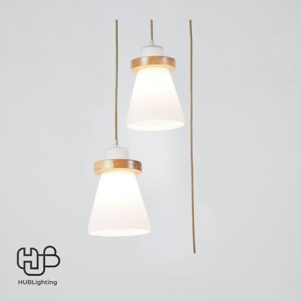โคมไฟเพดาน PENDENT 3 ช่อ BM7089-3 E27 HUB LIGHTING