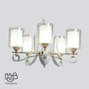 โคมไฟเพดาน PENDENT ช่อ 7836/5 FGD+WT E27 HUB LIGHTING