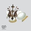 โคมไฟเพดาน PENDENT ช่อ 7849/5 FGD+CF E27 HUB LIGHTING