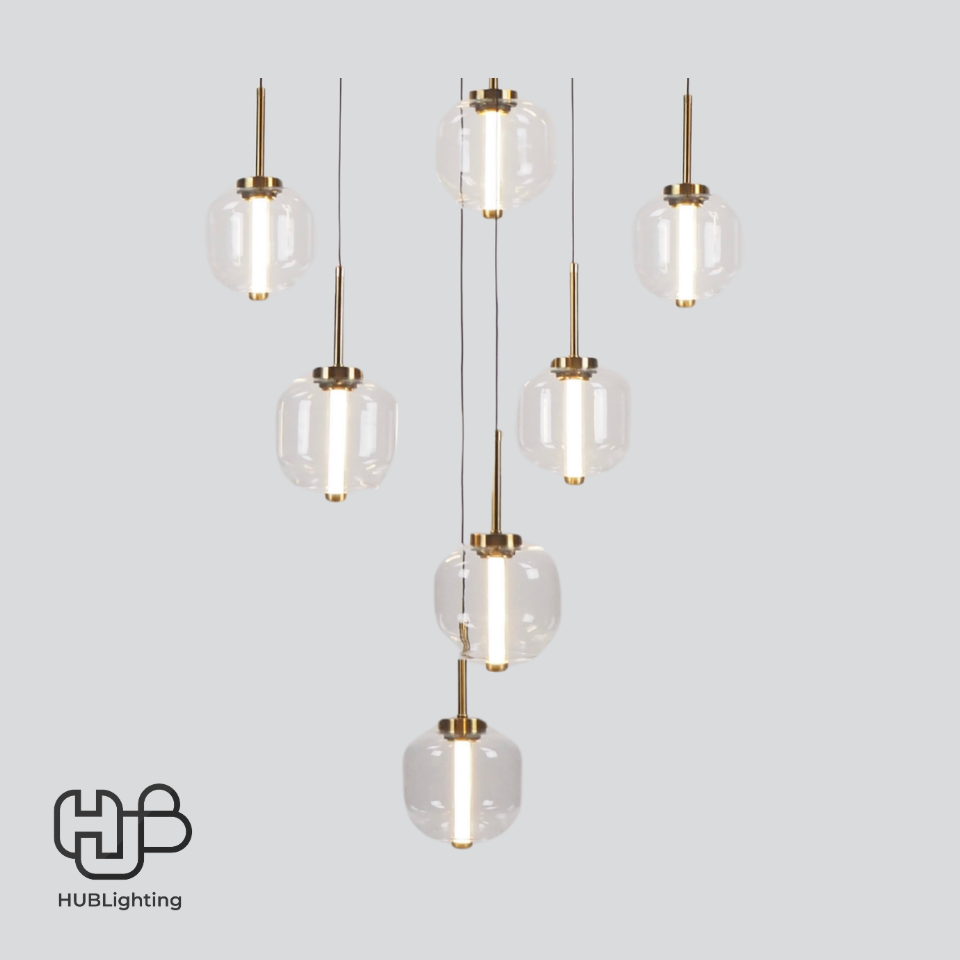 โคมไฟเพดาน PENDENT LED 68178-15-C Warmwhite 3000K HUB LIGHTING