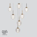 โคมไฟเพดาน PENDENT LED 68178-15-C Warmwhite 3000K HUB LIGHTING