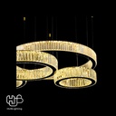 โคมไฟเพดาน CHANDELIER คริสตัล JYP905-D40+60+80+100 ทอง HUB LIGHTING