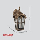 โคมไฟผนังภายนอก B15-377-BG-C SKY LIGHT