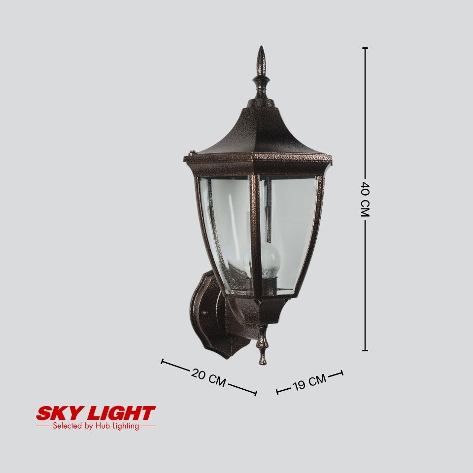 โคมไฟผนังภายนอก B5-269-A-B-C-GS SKY LIGHT