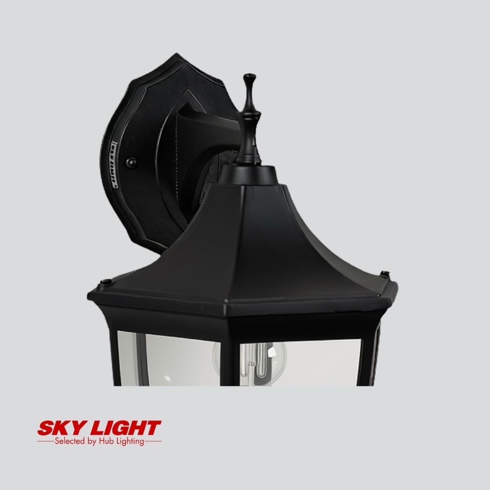 โคมไฟผนังภายนอก B5-269AB-B-C-BK ดำ SKY LIGHT