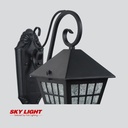 โคมไฟผนังภายนอก R2-10800S-BK ดำ SKY LIGHT