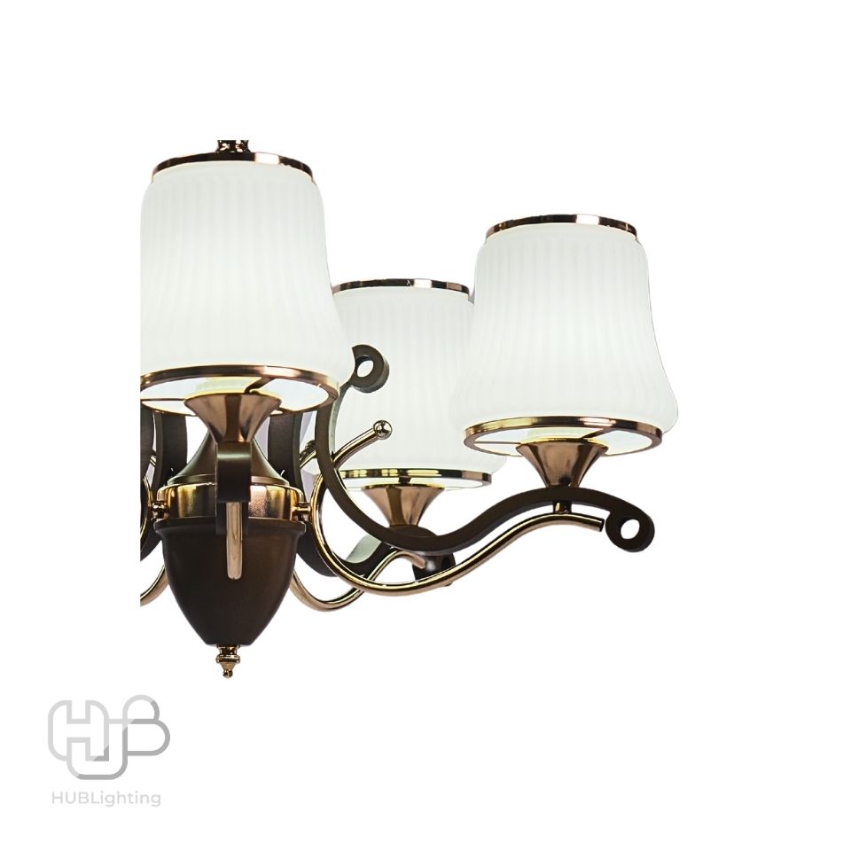 โคมไฟเพดาน PENDENT ช่อ 7893A/5 FGD-CF E27 HUB LIGHTING