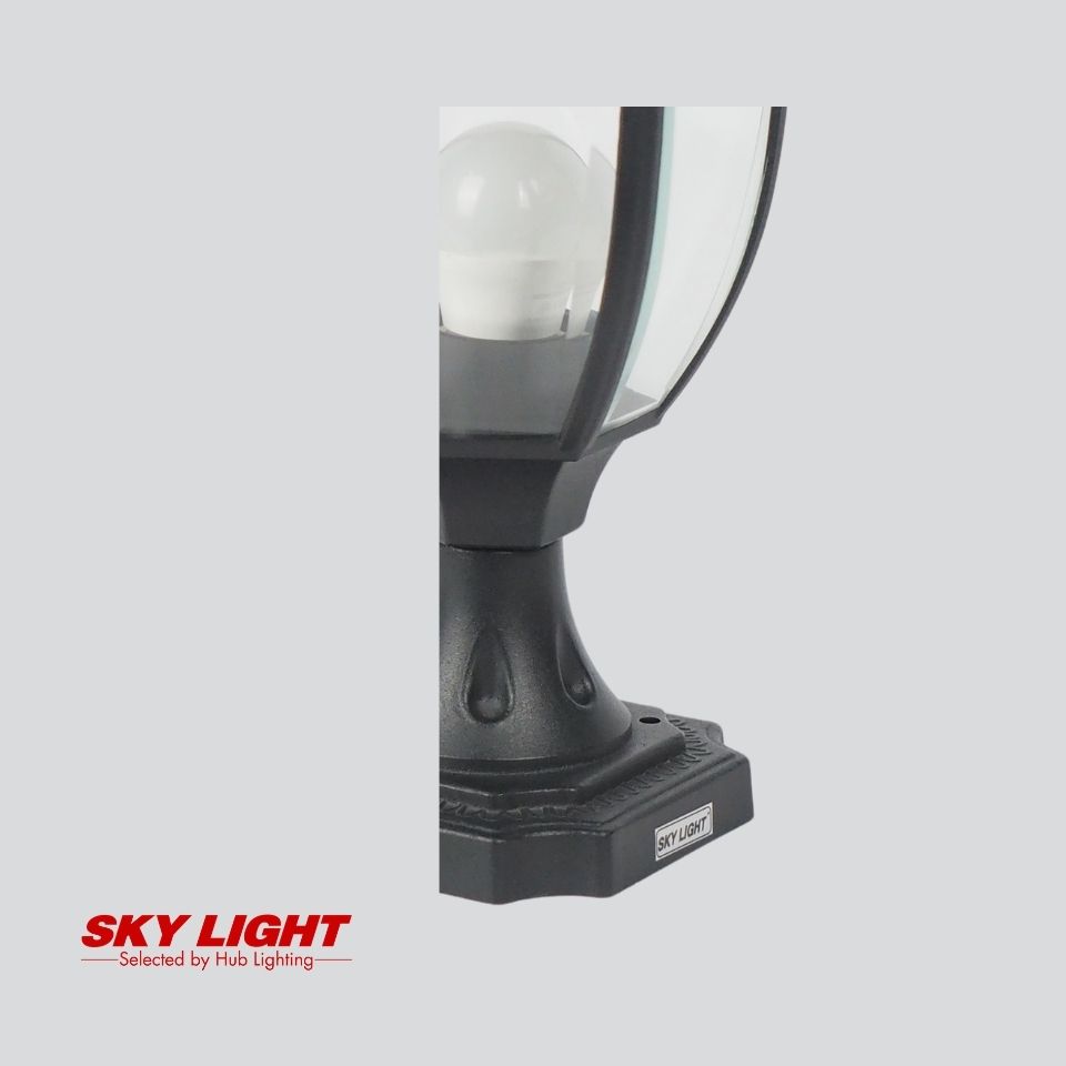 โคมไฟสนาม หัวเสา K180 BK SKY LIGHT