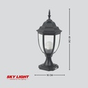 โคมไฟสนาม หัวเสา K180 BK SKY LIGHT