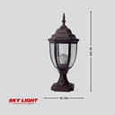 โคมไฟสนาม หัวเสา K180 COCO SKY LIGHT