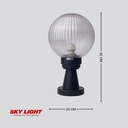 โคมไฟสนาม หัวเสา K20-200 ฟักทองใส SKY LIGHT