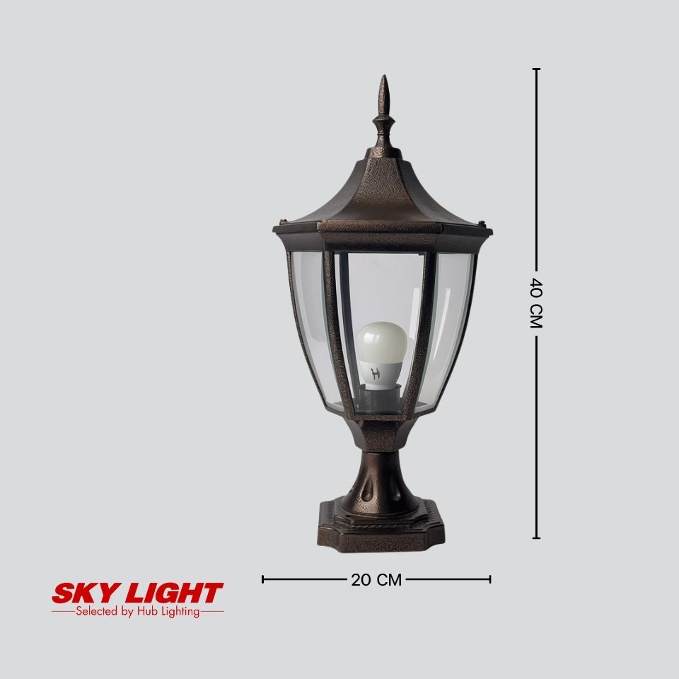 โคมไฟสนาม หัวเสา K269 GS SKY LIGHT