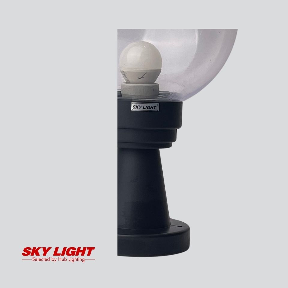 โคมไฟสนาม หัวเสา VENTO K20-200-B-TRAN SKY LIGHT