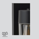 โคมไฟผนังภายนอก 2251 BK ดำ HUB LIGHTING