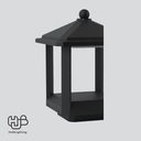 โคมไฟสนาม หัวเสา PY9010 BK ดำ HUB LIGHTING