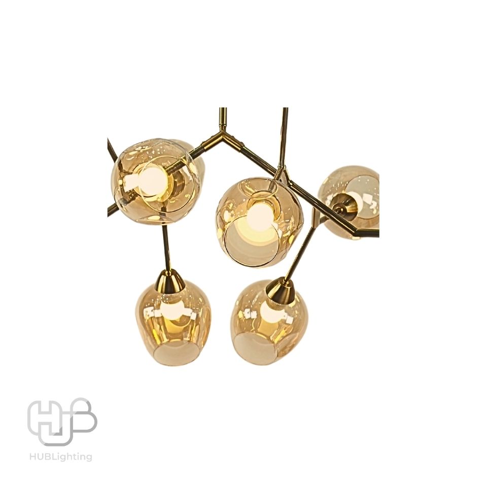 โคมไฟเพดาน PENDENT ช่อ FY8600-16 CU E27 HUB LIGHTING