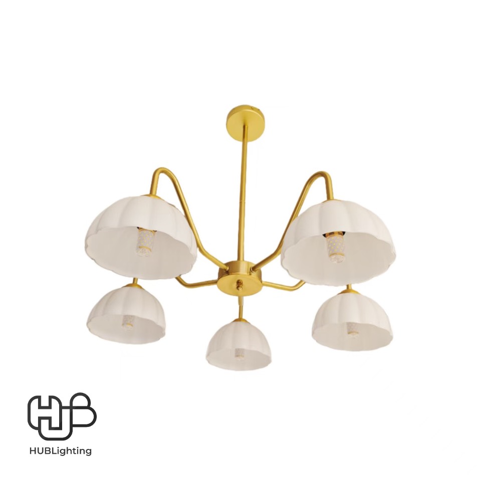 โคมไฟเพดาน PENDENT ช่อ 36090-5 E27 HUB LIGHTING