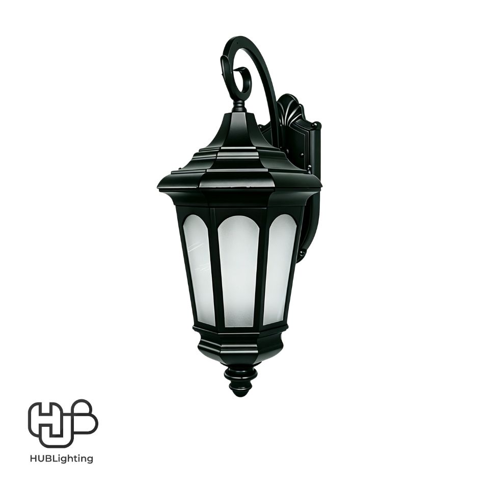 โคมไฟผนังภายนอก 135-9 SBK E27 HUB LIGHTING