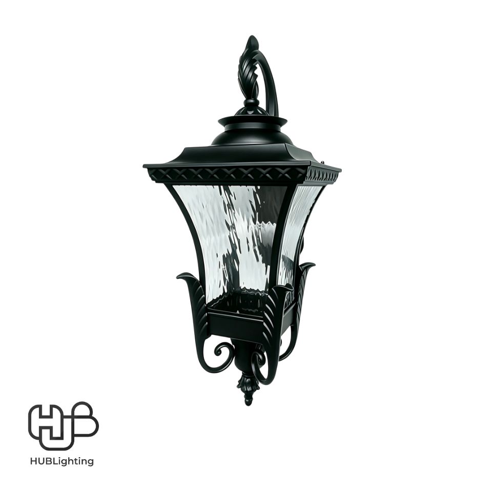 โคมไฟผนังภายนอก 244-12 SBK E27 HUB LIGHTING